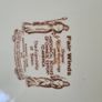 Brown and White Fair Winds Dinner Plate by Alfred Meakin Image 2