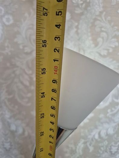 Floor Lamp with Chrome base