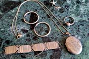 Vintage silver jewellery collection