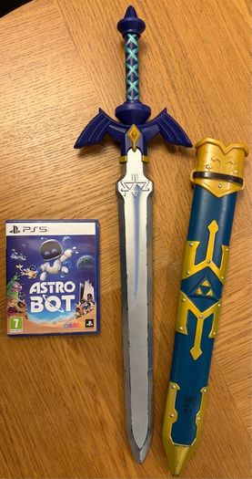 Legend Of Zelda Link Sword, Cartoon, Blue, One Size