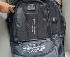 Large travel Backpack black