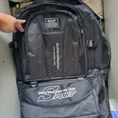 Large travel Backpack black