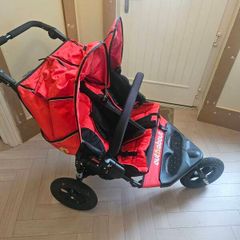 out and about "Nipper" double buggy