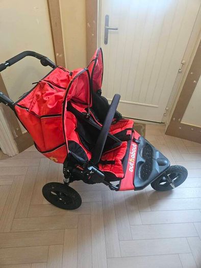 out and about "Nipper" double buggy
