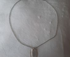 sterling silver identity necklace