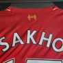 Liverpool FC Framed Signed Mamadou Sakho Jersey Image 8