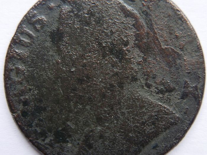 1730 - 1754 - 1 Farthing George Ii 1745