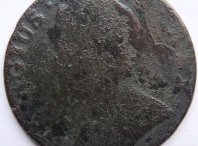 1730 - 1754 - 1 Farthing George Ii 1745