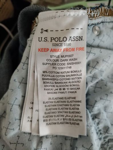 U S Polo Assn jeans 32 waist 31 leg slim fit regular with elasticated waist in very good condition with no issues FREE STANDARD POSTAGE INCLUDED