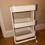 Raskog small Ikea trolley with bamboo lid Image 5