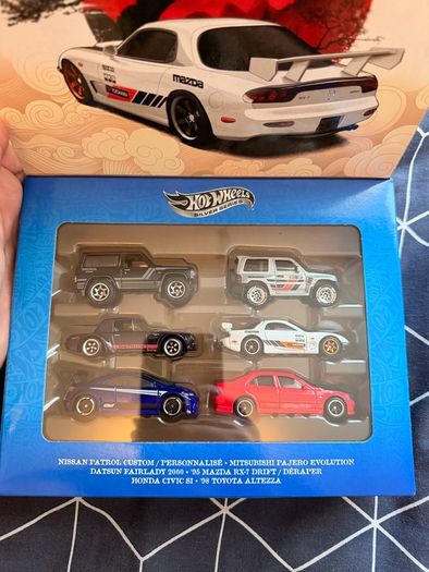 hot wheels Japan jdm 6 pack cars