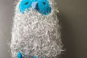 hand knitted owl
