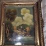 Old picture in a gold frame Image 3