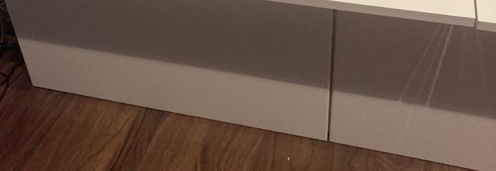 Large TV / Storage Unit (Matt White)