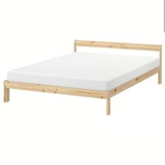 Standard Double Bed Frame + Mattress