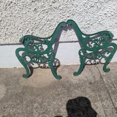Garden bench ends