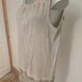 Flame beige lace vest top size L/XL UK16/18 EU44/46 Postage included Image 3