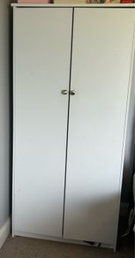 White wardrobe, 2 doors