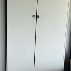 White wardrobe, 2 doors