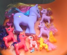 7 X Fakie Phony Bundle some TLC not MLP G1 My Little Pony