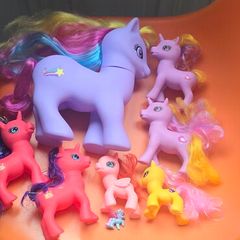 7 X Fakie Phony Bundle some TLC not MLP G1 My Little Pony