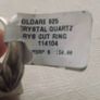 Silver Quartz Ring Image 5