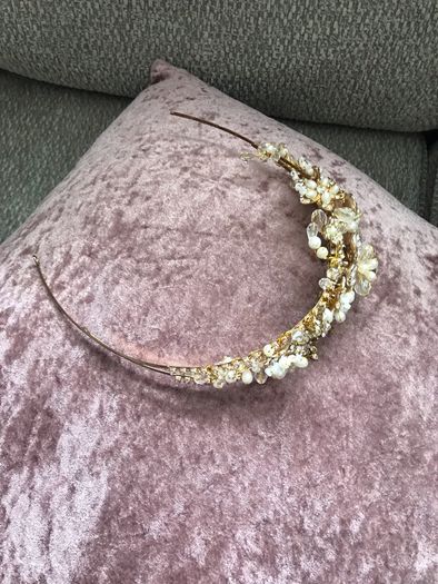 Handmade wedding headpiece / hair band