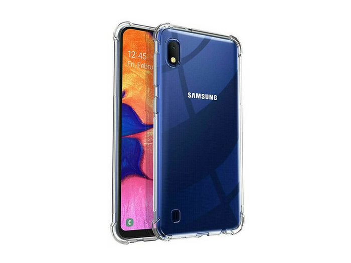 Samsung Galaxy A10 M10 Case Cover ShockProof Soft Bumper Case Clear TPU Silicone - FHT10SMK2