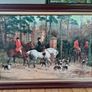 Large Hunting Scene Picture Image 3