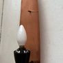 Retro vintage Mid-century Danish wall sconce lights X2 c1960 Image 6