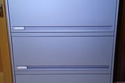 Steel Slider 3 Drawer Filing Cabinets