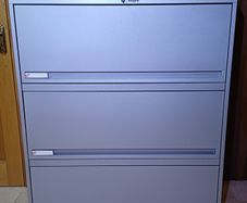 Steel Slider 3 Drawer Filing Cabinets