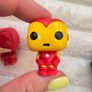 Marvel Funko Pop Calendar 80th Anniversary Edition Avengers Ultron Daredevil Iron Man Black Panther Loki approx. 3.5 cm. Used Please see photos Image 6