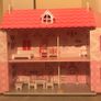 Wooden Dollhouse with Furniture in perfect condition Image 2