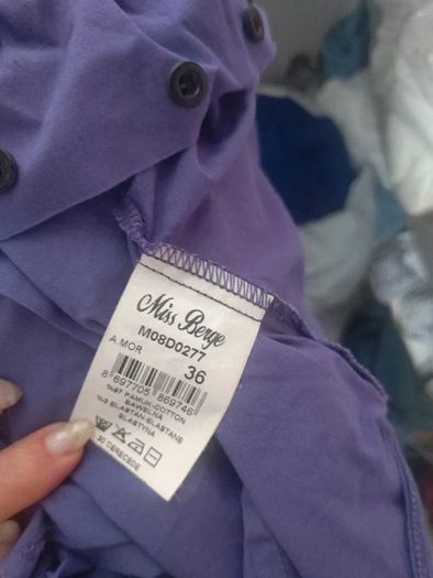 miss berge Purple violetshirt fits size Xs/s