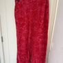 Next Tall Wide Leg Red Trouser Size 18L Image 2
