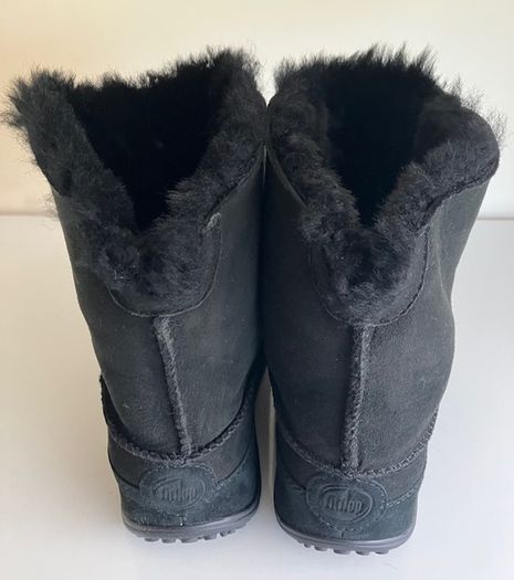 FitFlop Mukluk Black Boots - UK6/EU39