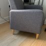 Grey Armchair Image 2