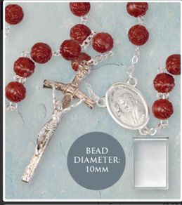 padre pio rosary beads