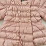 NEXT powder pink girls coat 6-9 mths Image 6