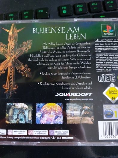 Vagrant Story - German Edition (Postage Included)