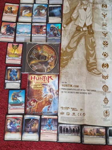 Huntik trading card collection