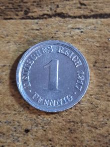 German Empire, Germany, 1 Pfennig 1917 F - free standard postage
