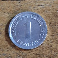 German Empire, Germany, 1 Pfennig 1917 F - free standard postage