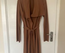 Benetton Brown Waterfall Cardigan size S