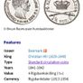 Denmark 1842 Christian 8th 4 Rigsbankschilling Coin Image 3