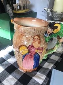 Rare find -vintage large pitcher burleigh ware