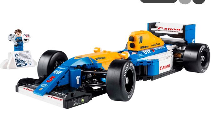 LEGO Icons Williams Racing FW14B with Mansell