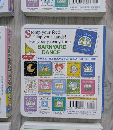 Collection of 16 Sandra Boynton Books for kids