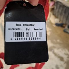 equestrian, head collar with lead,size full
